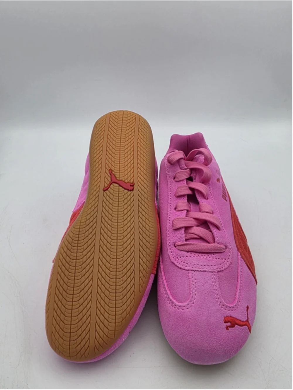 Puma Speedcat OG Pink Pixel Glowing Red Shoes 400986-56 Women's Size 7.5